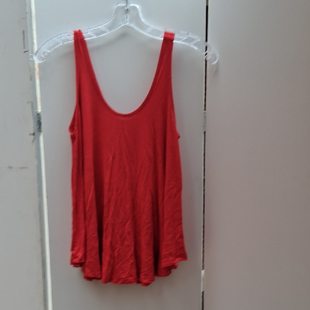 Vibrant Red Women's Tank Top